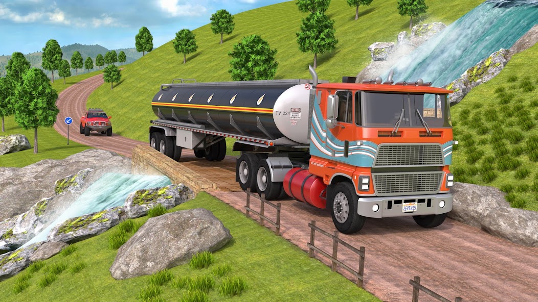 Oil Tanker Truck Driving Games 2.2.25 APK + Modificación (Unlimited money) para Android
