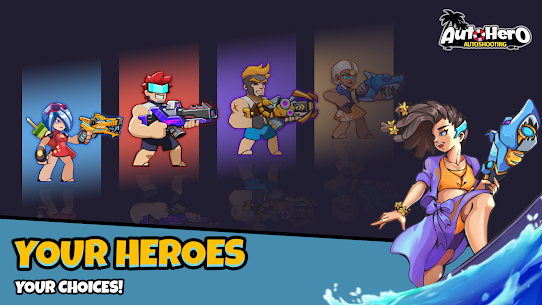 Auto Hero: Auto-shooting game (MOD, Invulnerability ) 1.0.33.03.01 free on android 3