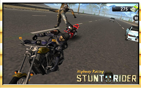 VR Highway Bike Attack Race  screenshots 6