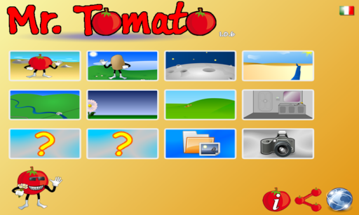Android application Mr. Tomato screenshort