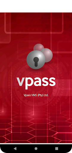 Android application vPass VMS screenshort