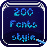 200 Font Style icon
