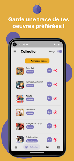 Android application MugiwarApp screenshort
