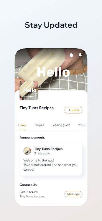 Tiny Tums Recipes - 2.91438.0 - (Android)