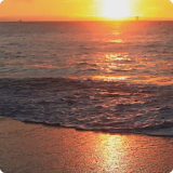 Sunset Beach Live Wallpaper HD icon
