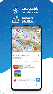 IGNrando' – France hiking maps Screenshot