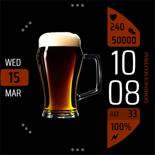 DM061 Digital Watch Face screenshot 4