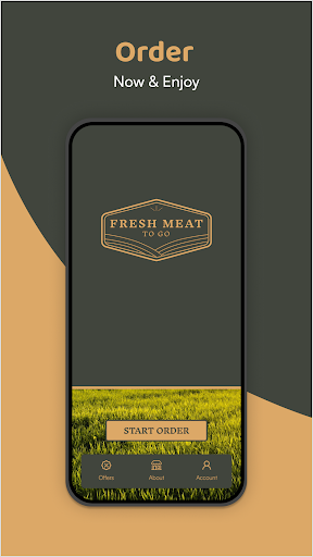 Android application Fresh Meat to Go screenshort