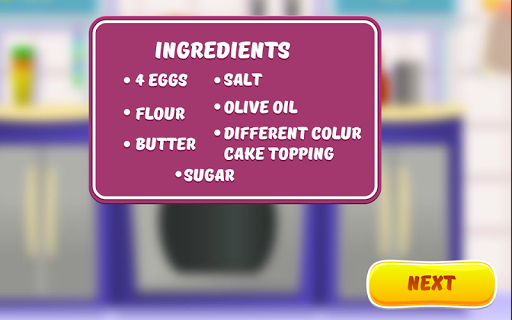 ABC Blocks Cake Cooking Screen 2