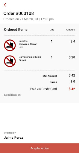 AtYourDoor for Restaurants Screen 2