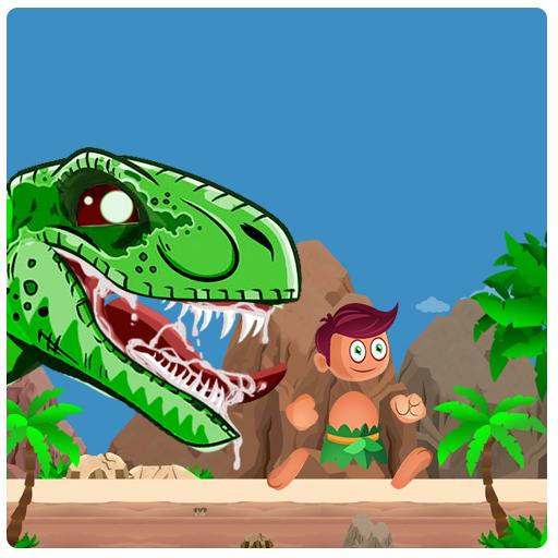 Caveman In Dino Island  Icon