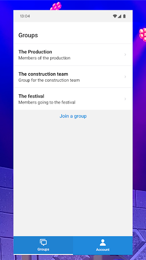 Android application Players Theatre Co. screenshort