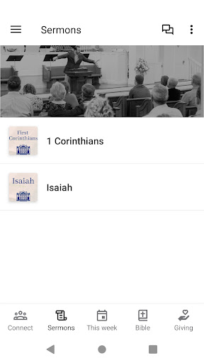 First Baptist Church Coleman Screen 2