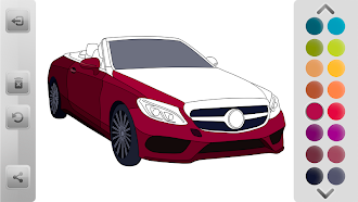 Game screenshot World Cars Coloring Book hack
