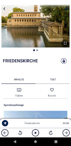 Sanssouci Park App SPSG Screen 2