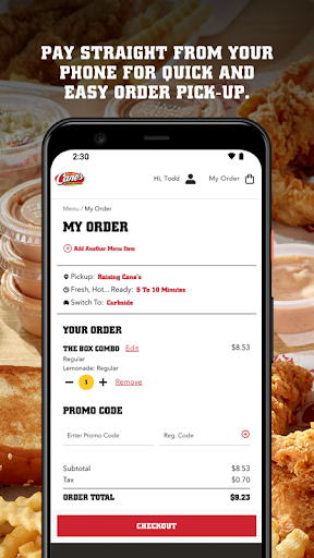 Raising Canes Chicken Fingers Screen 3