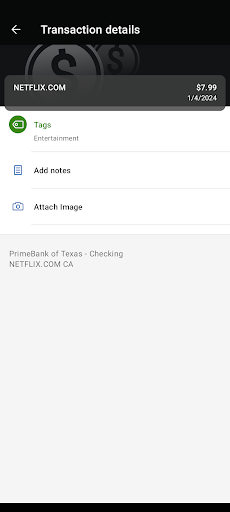 PrimeBank of TX Screen 3