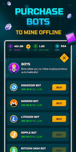 Code Triche Idle Crypto Miner APK MOD (Astuce) 3