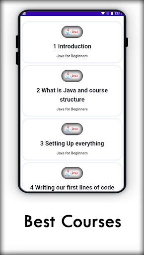 Cours Quiz JAVA Screen 2