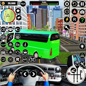 Us Bus Driving City : Bus Game