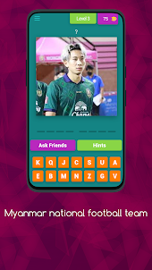 Myanmar Soccer Team Trivia App
