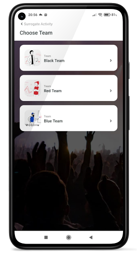 Android application HypecLAn screenshort