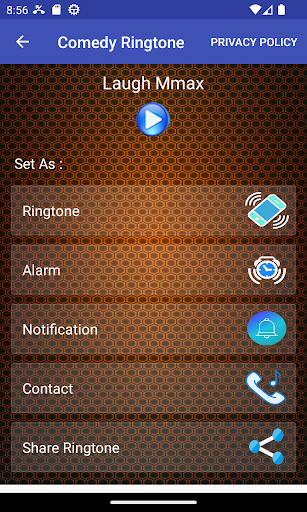 Comedy Ringtone Screen 2