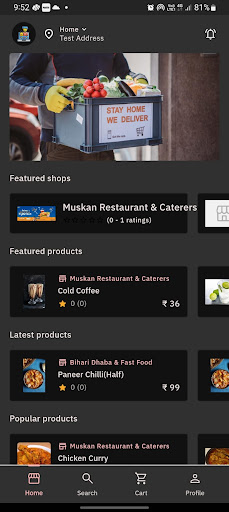 Android application D2D Mart screenshort