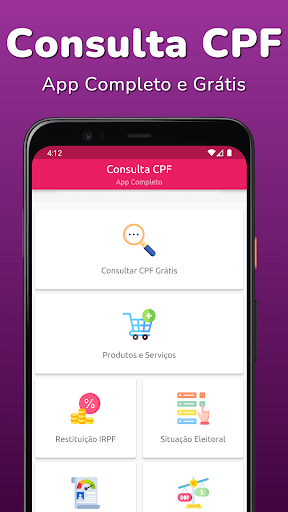 Consulta CPF Score Nome Sujo