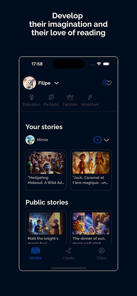 #3. Fabla (Android) بواسطة: The Fairy