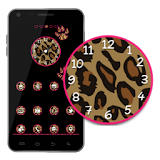 Go Launcher Theme Pink Leopard icon
