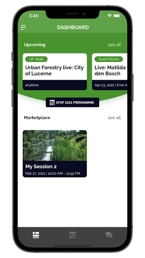 Android application myEFUF screenshort