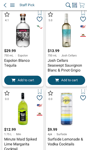 Android application City Liquors Utica screenshort