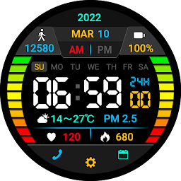 Icon image TicWatch Colorful numbers