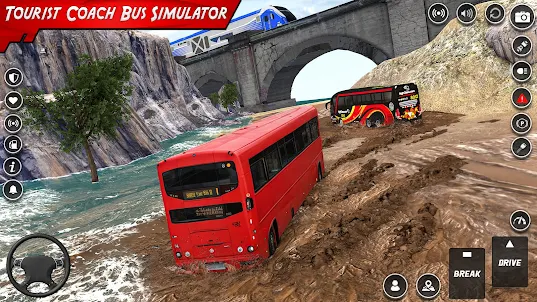 เกม Offroad Bus Simulator-Bus