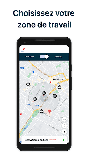 Android application Driver: 6tyDrive app screenshort