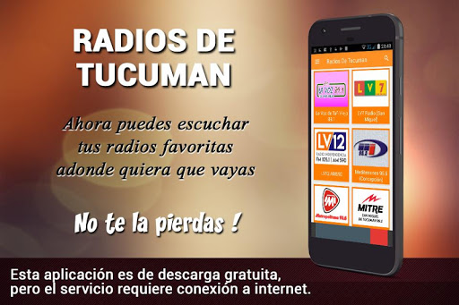 Android application Radios De Tucuman En Vivo screenshort