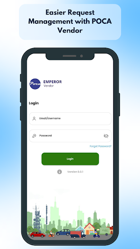 Android application POCA Vendor screenshort