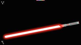 screenshot of Light Saber Simulator