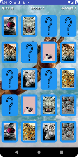 Matching Game Animals Screen 2