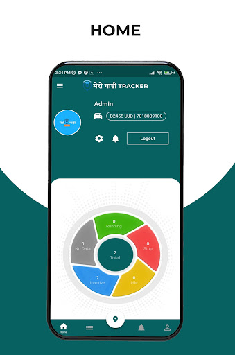 Android application Mero Gadi screenshort