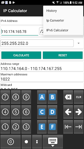 IP Calculator with Subnet Calculator