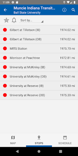 MITSBus Screen 2