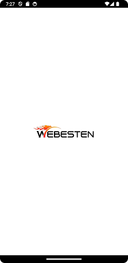 Android application Webesten screenshort