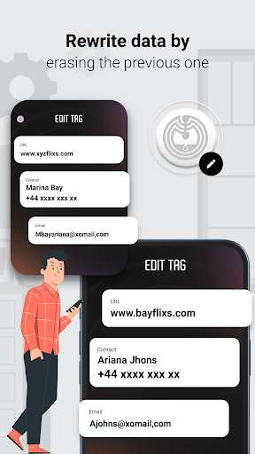 NFC Tag Reader & Writer Screen 3