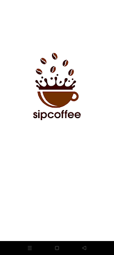 Android application sip coffee shop screenshort