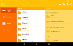 screenshot of Archos File Manager (QC)