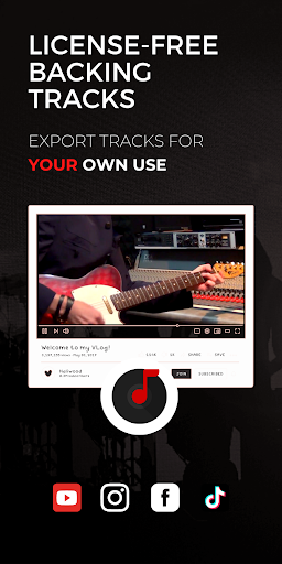 Screenshot of Backtrackit: Musicians Player