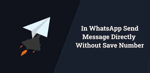 Android application Message Without Saving Number screenshort