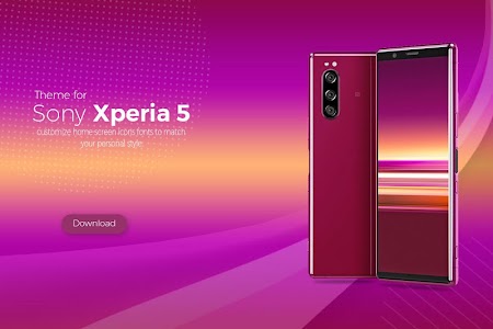 Theme for Sony Xperia 5 Unknown